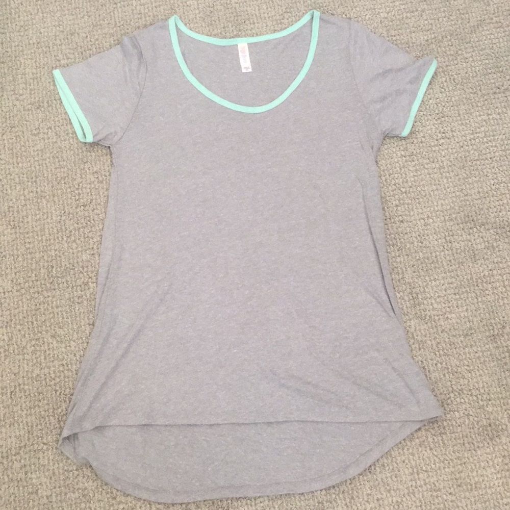 Brand new gray/mint Classic Tee